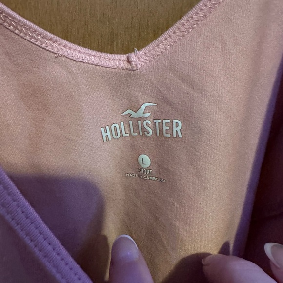 Hollister Mauve Cropped Tank Top - Picture 2 of 2